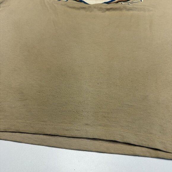 Vintage 90s Jet Ski T Shirt Mens XL 25.5x30 Jet Tribe Brown Single Stitch - Picture 9 of 12